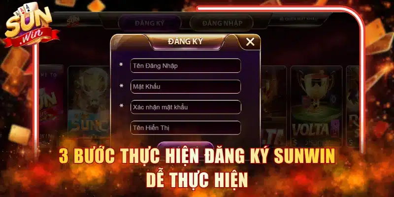 Hướng dẫn đăng ký Sunwin 3 bước ai cũng làm được