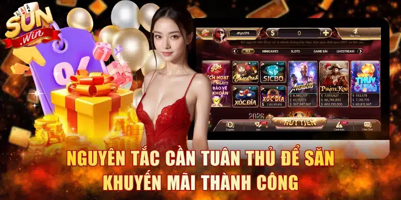 Nguyên tắc cần tuân thủ để săn khuyến mãi thành công
