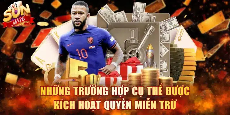 Những trường hợp cụ thể được kích hoạt quyền miễn trừ